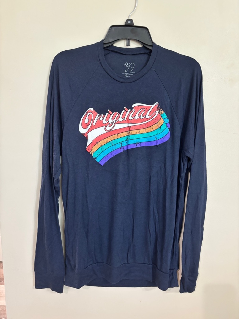 Original Rainbow Graphic Long Sleeve Top Barbara Dunkleman of RoosterTeeth - Picture 2 of 4